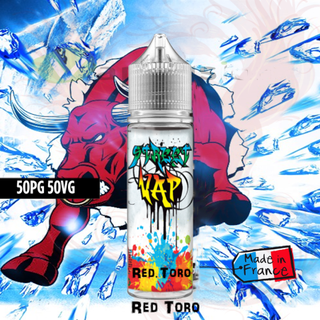 Eliquide red toro 50ml street vap