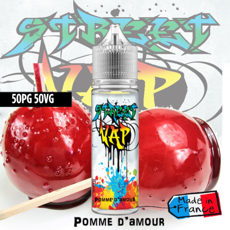Eliquide POMME D'AMOUR 50ml street vap