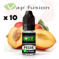Lot de 10 Pêche- arôme concentré- 10ml- Diy- Vapfusion