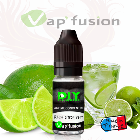 Rhum citron vert- arôme concentré - 10ml - Diy - Vapfusion