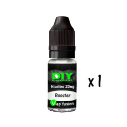 Booster 20mg nicotine 50/50 PG/VG  lot booster 10ml  Vapfusion de 1 à 20