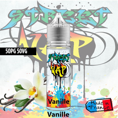 E liquide Vanille - 50ml - Street Vap