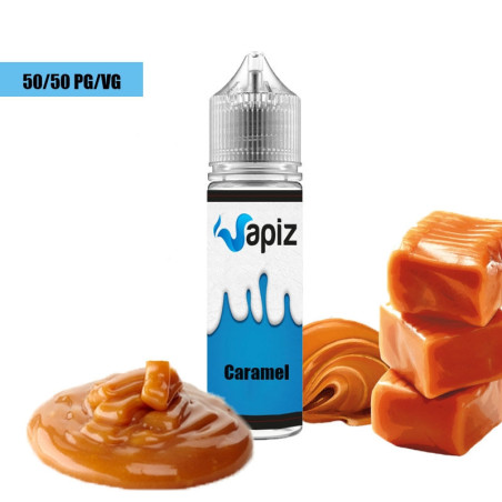 E liquide Caramel - 50ml - Vapiz 50/50 PG/VG