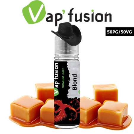 E liquide Vapfusion 50 ml - Blond - Prêt à booster