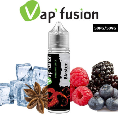 E liquide Vapfusion 50 ml - Blaster - Prêt à booster