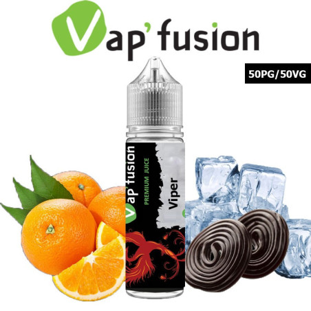E liquide Vapfusion 50 ml - Viper - Prêt à booster