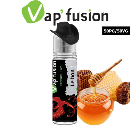 E liquide Vapfusion 50 ml - Le bon  - Prêt à booster