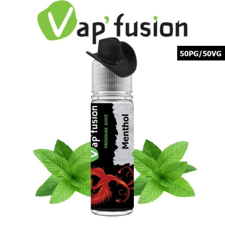 E liquide Vapfusion 50 ml - Menthol - Prêt à booster