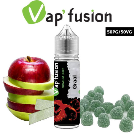 E liquide Vapfusion 50 ml - Graal - Prêt à booster