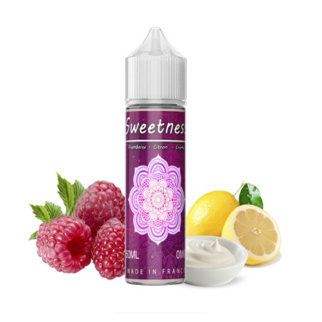 E-liquide Sweetness  50 ml  50/50 PG/VG Vap'fusion