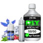 Pack e-liquide DIY Facile Blue Bird arôme concentré - Base PG/VG 250ML + Flacon vide 50 ml
