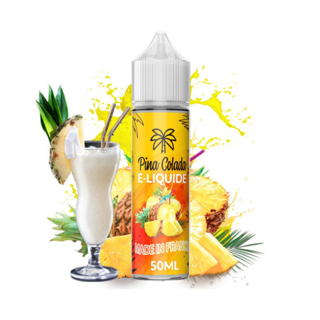 E-liquide Pina Colada  50 ml  50/50 PG/VG Vap'fusion