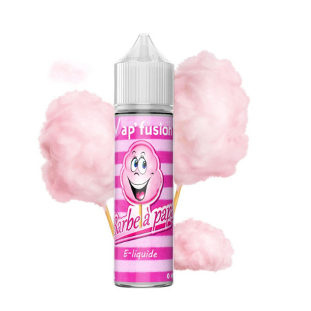 E-liquide Barbe à papa 50 ml 50/50 PG/VG Vap'fusion