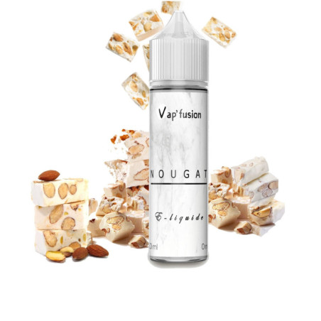 E-liquide Nougat 50 ml 50/50 PG/VG Vap'fusion