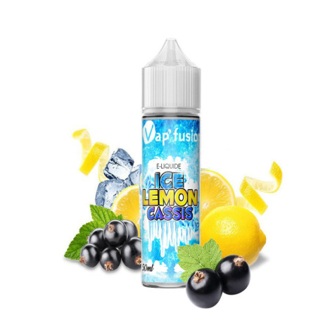E-liquide Citron Cassis fresh 50 ml 50/50 PG/VG Vap'fusion