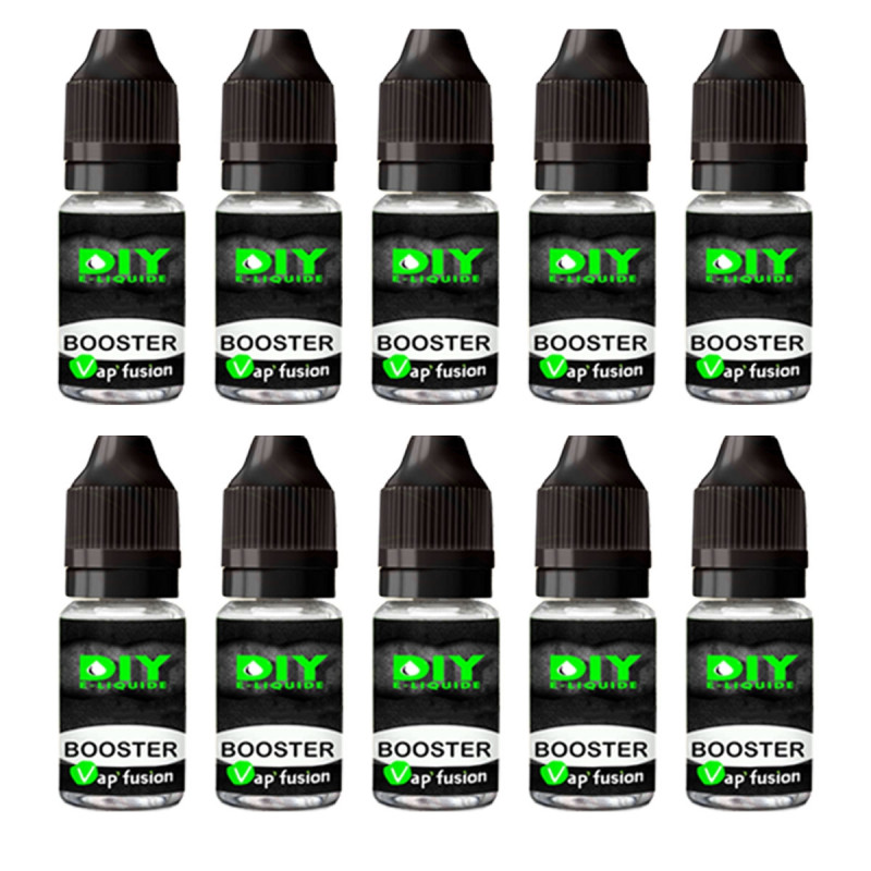 10 E-liquide 50/50 10ml (baseboost) - Vapfusion- 10 E-liquide 50/50 10ml (baseboost) - Vapfusion-