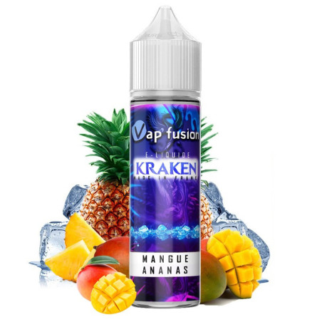 Eliquide Le Kraken 50ml- 0mg Vap'fusion  50/50 PG/VG