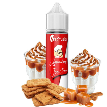 Eliquide Ice cream 50ml- 0mg Vap'fusion  50/50 PG/VG