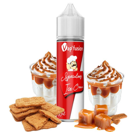 Eliquide Ice cream 50ml- 0mg Vap'fusion  50/50 PG/VG