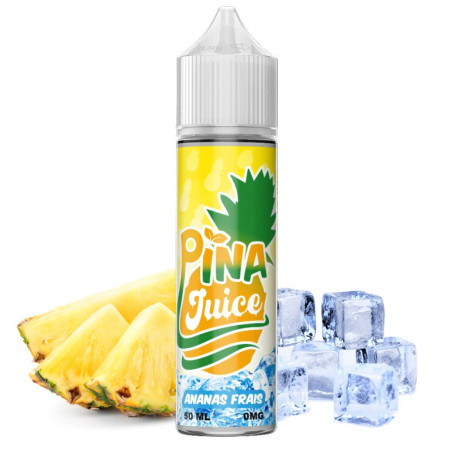 E-liquide Pina Juice Vapfusion 50 ml 50/50 PG/VG Ananas Frais