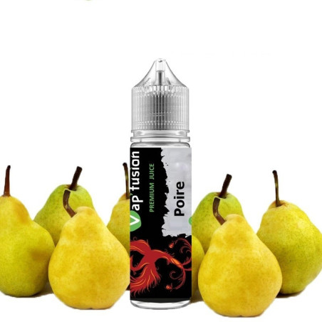 E liquide Vapfusion 50 ml - Poire - Prêt à booster
