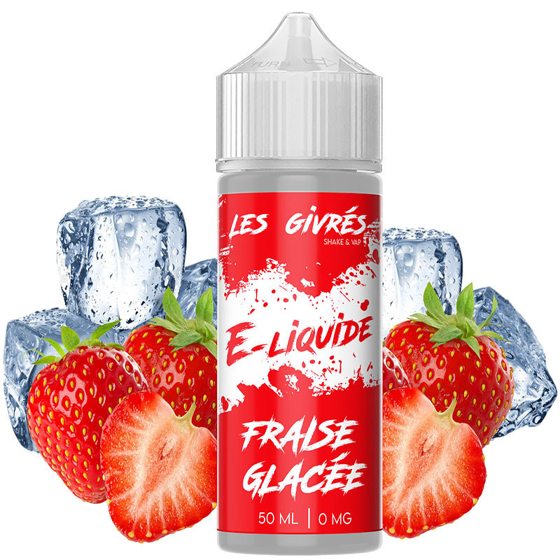 E-liquide 50 ml Fraise Glacée – Les Givrés
