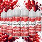 E-LIQUIDE PACK DE 6 FIOLES PRECIEUX DE 50ML (SAVEURS : fruits rouges)