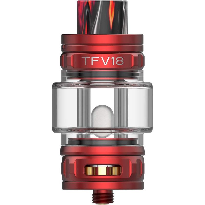 Atomiseur TFV18 7.5ML - Smoktech rouge Atomiseur TFV18 7.5ML - Smoktech rouge