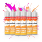 PACK DE 6 FIOLES GIVRÉS DE 50ML (SAVEUR : MANGUE FRAISE GLACÉE)