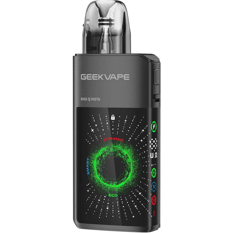 GEEKVAPE Digi Q Vista Pod Kit - Cigarette Électronique 35W avec Batterie 1600mAh- NOIR GEEKVAPE Digi Q Vista Pod Kit - Cigarette Électronique 35W avec Batterie 1600mAh- NOIR
