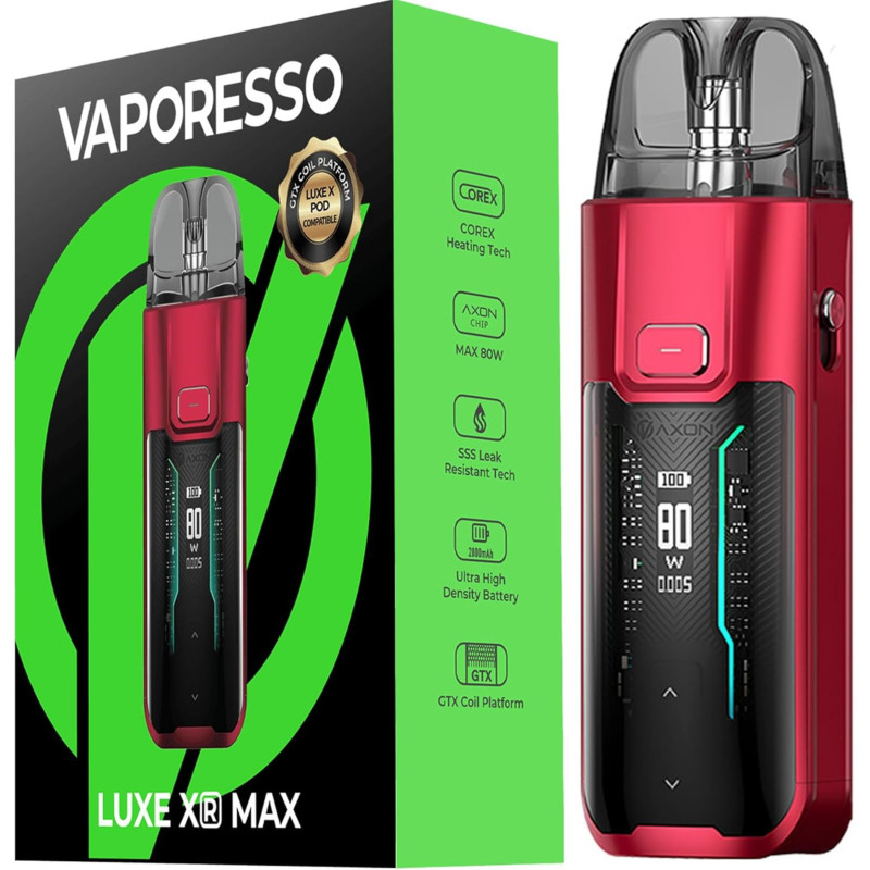 Ensemble Luxe XR Max (version cuir) - Vaporesso