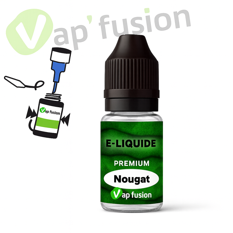 E liquide Nougat 10ml Vapfusion E liquide Nougat 10ml Vapfusion