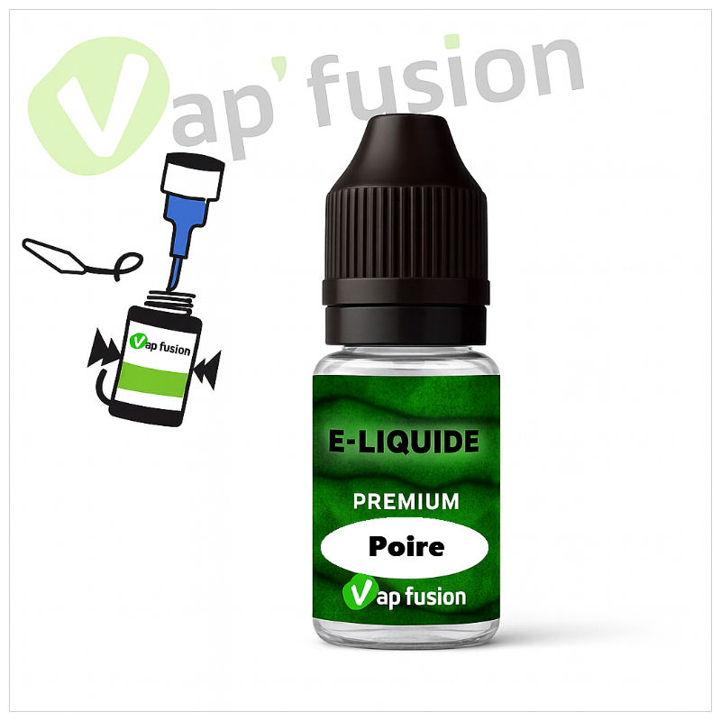 E liquide Poire 10ml Vapfusion E liquide Poire 10ml Vapfusion