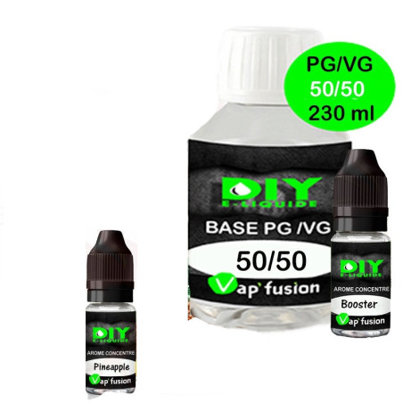 Pack DIY e liquide Pinneaple 230 ml Vap'fusion