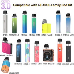 Cartouches xros Corex 3.0 - Pack 4 - 3ml - Vaporesso