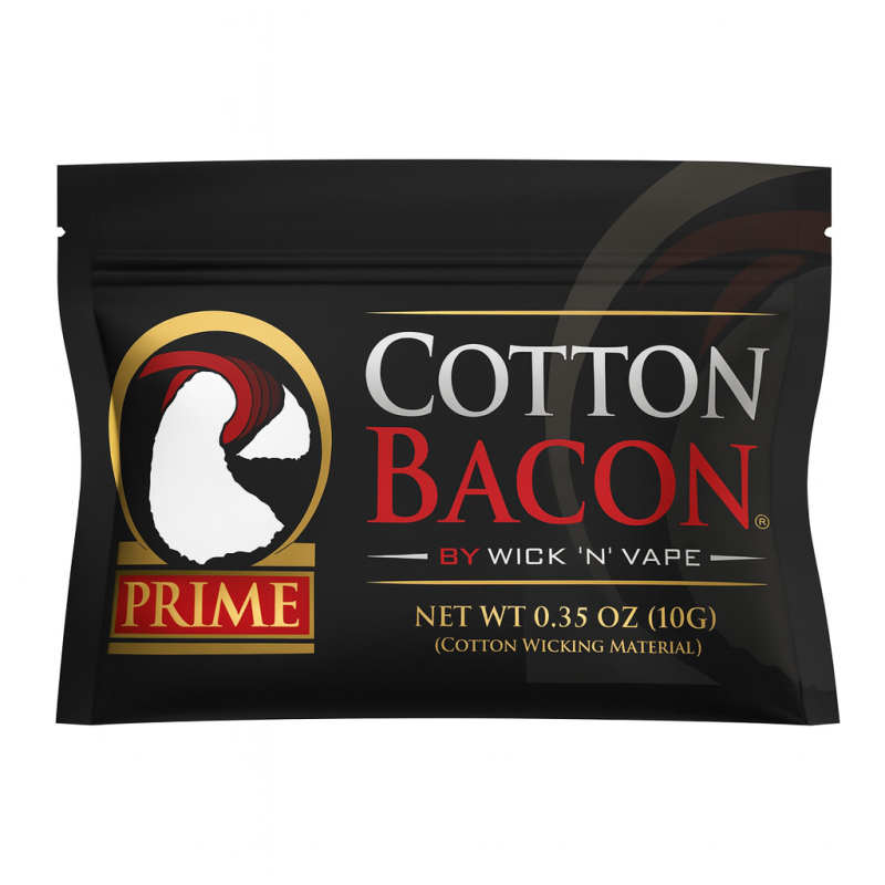 Cotton Bacon Prime de Wick N Vape Cotton Bacon Prime de Wick N Vape