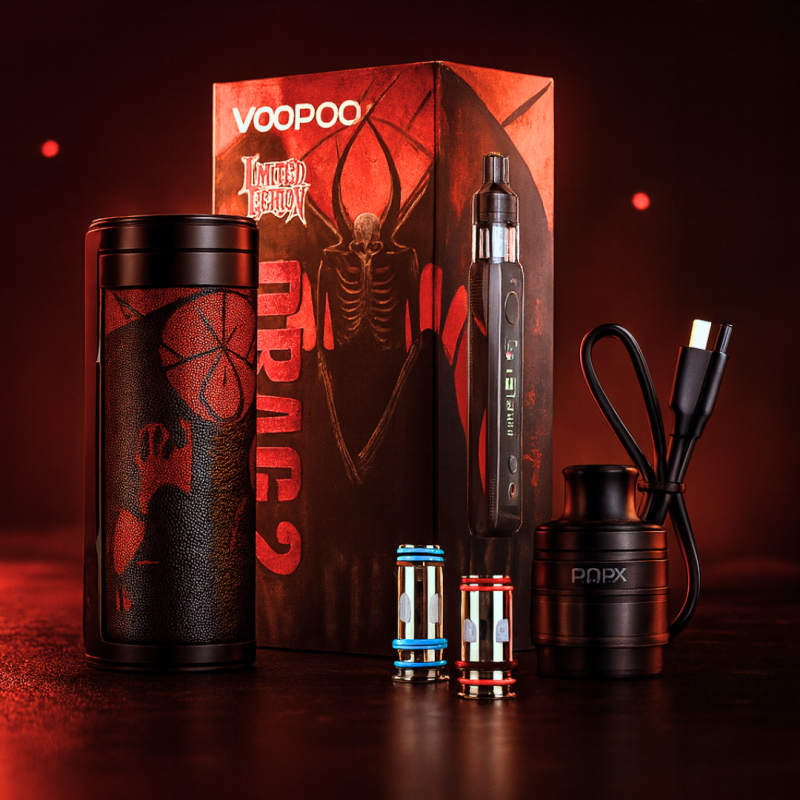 KIT Pod Drag S2 -Voopoo- EDITION LIMITED EFFET HELLFEST KIT Pod Drag S2 -Voopoo- EDITION LIMITED EFFET HELLFEST