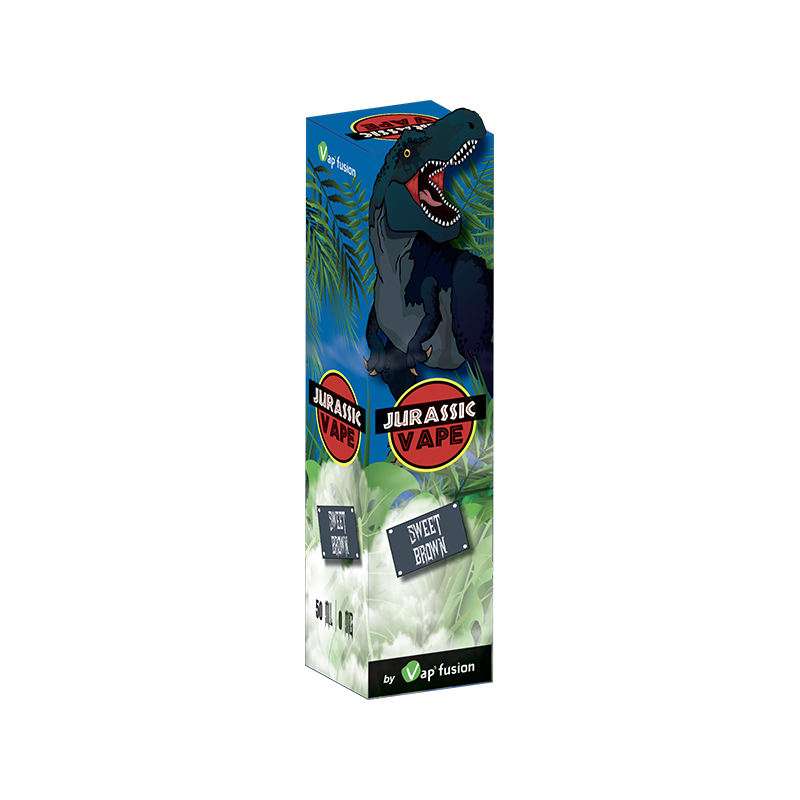 E liquide Sweet Brown - 50 ml - Jurassic Vape