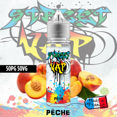 Eliquide Pêche 50ml street vap