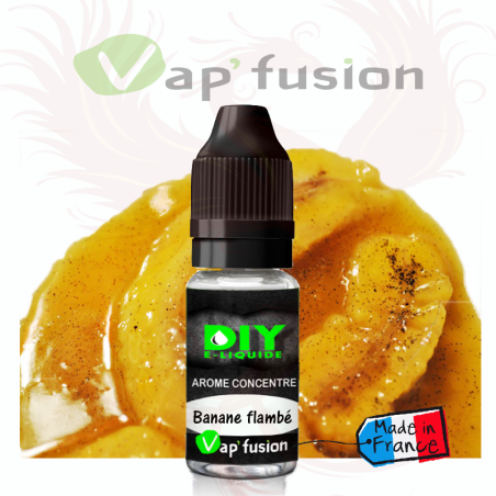 Concentré Banane flambée 10 ml by Vap'fusion