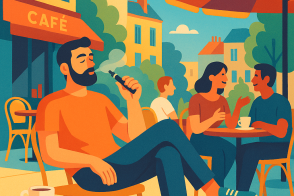Vapoter en terrasse de café 2026 : droits et zones autorisées