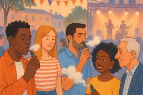 Vape événements publics : guide d'acceptation sociale 2026