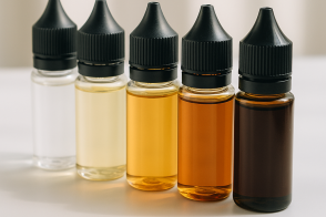 Pourquoi mon e-liquide change de couleur avec le temps ?