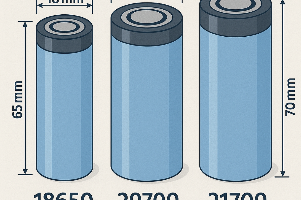 Comparatif Accus Vape 2026 : 18650 vs 20700 vs 21700