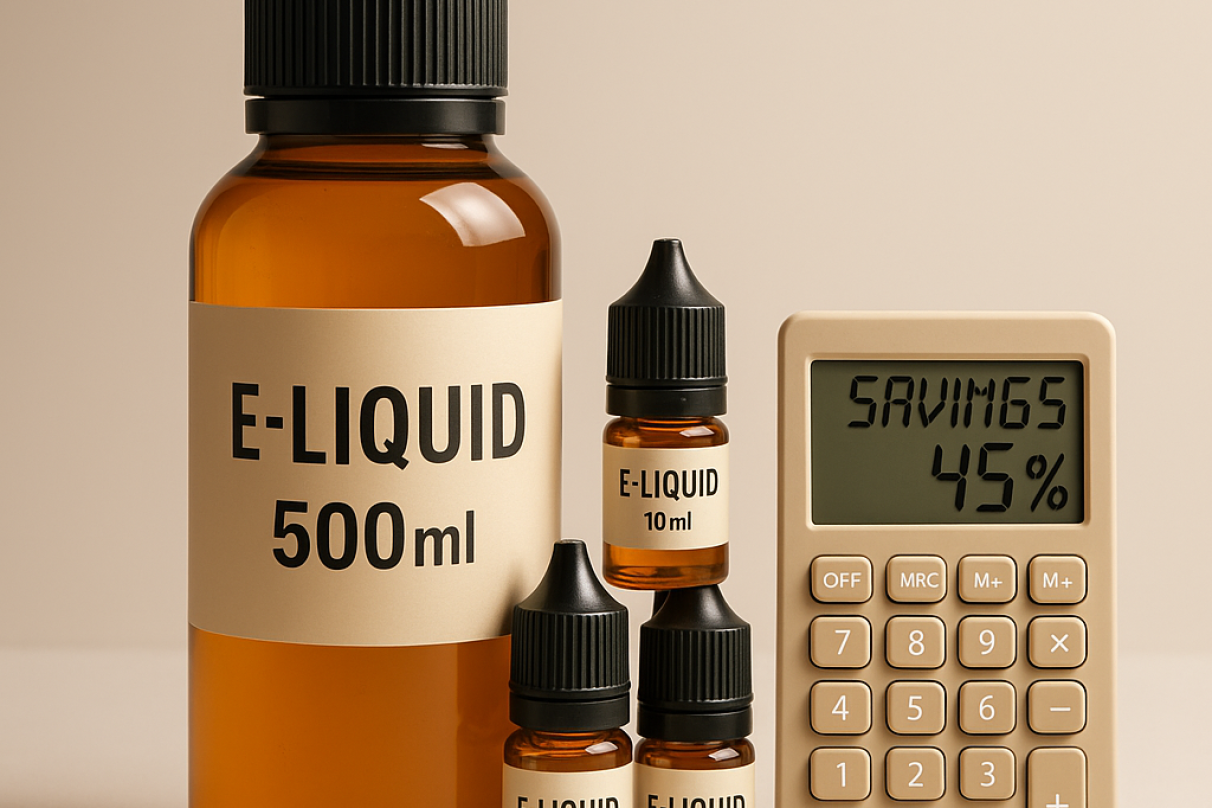 E-liquide 500ml économique : les gammes à privilégier juin 2026
