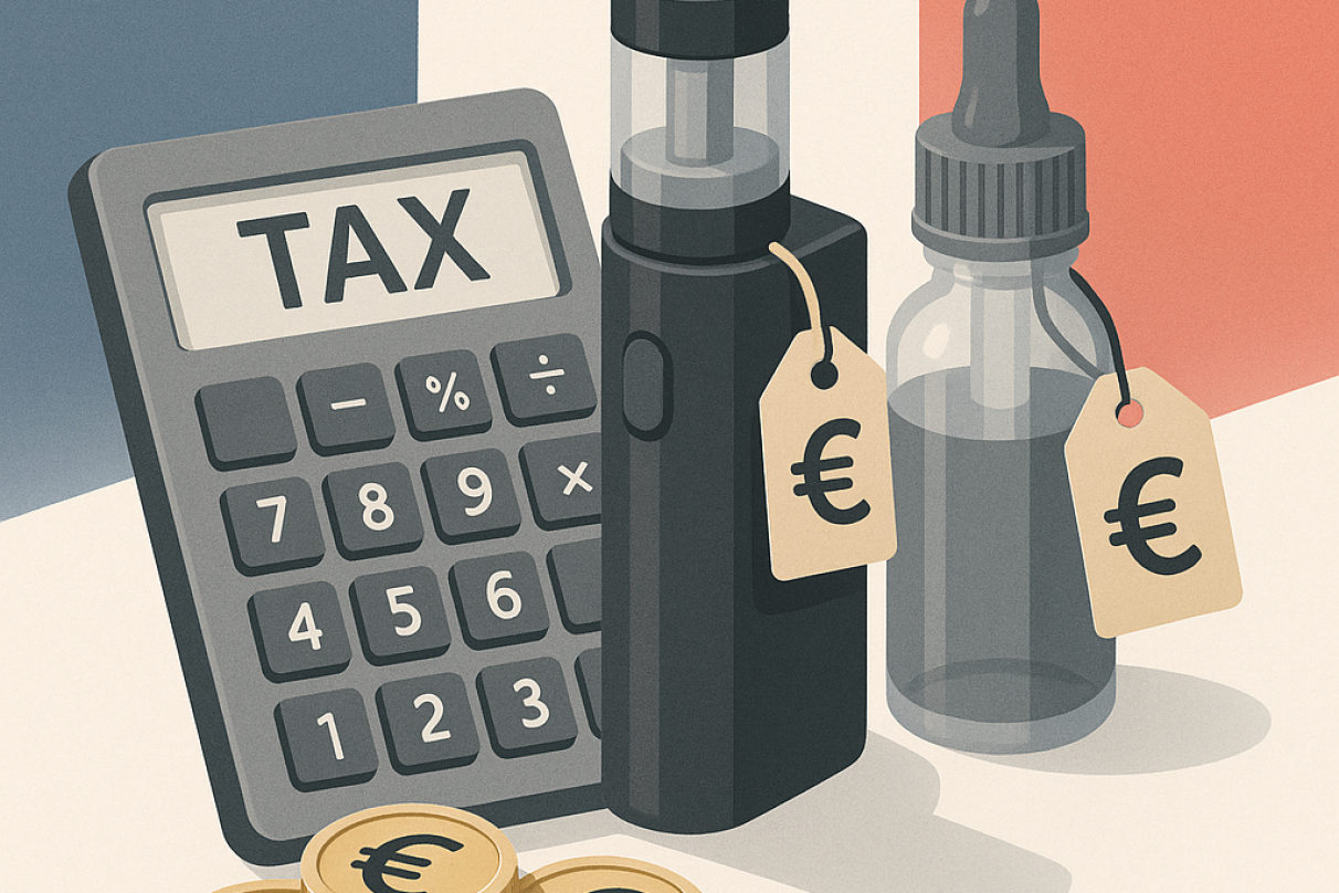 Taxe vape juillet 2026 : application effective et prix constatés