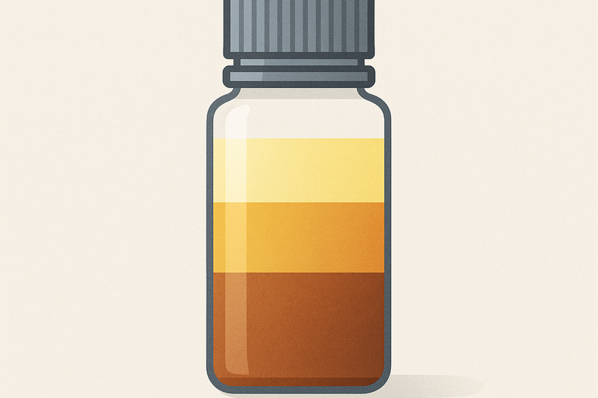 Pourquoi votre e-liquide change de couleur avec le temps ?