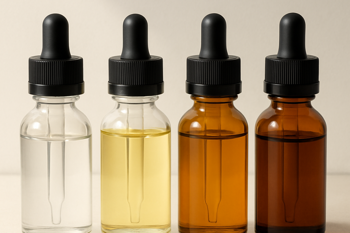 Pourquoi mon e-liquide change de couleur avec le temps ?