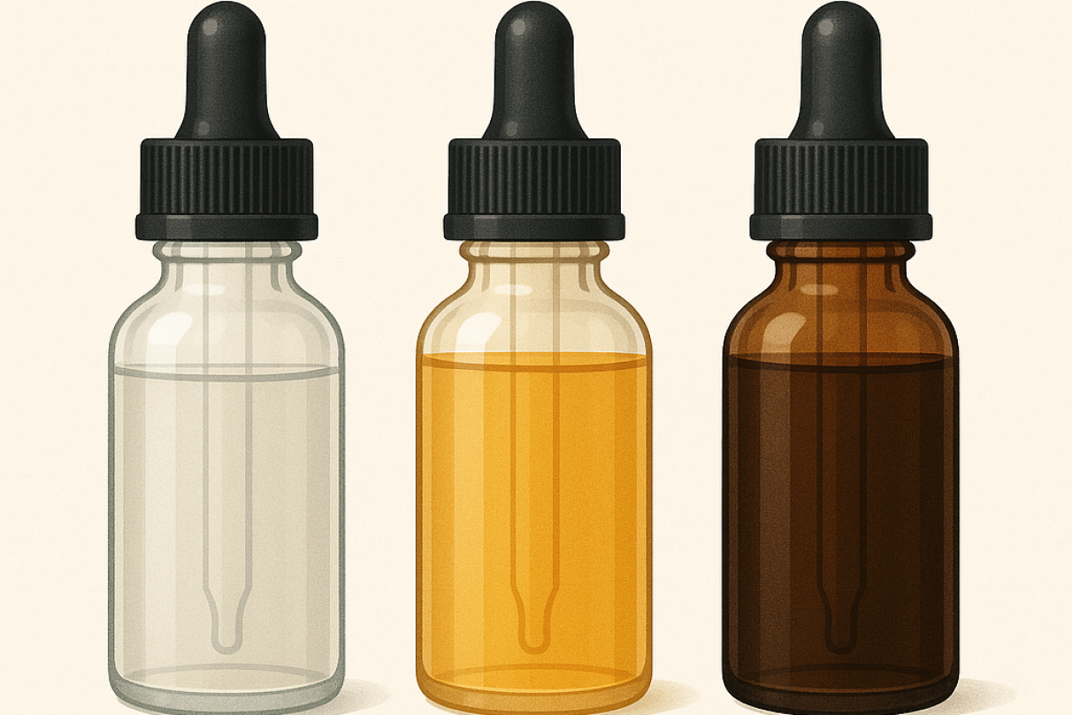 Pourquoi mon e-liquide change de couleur avec le temps ?