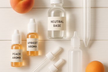 Recette DIY e-liquide pêche abricot : le parfum de l'été 2026